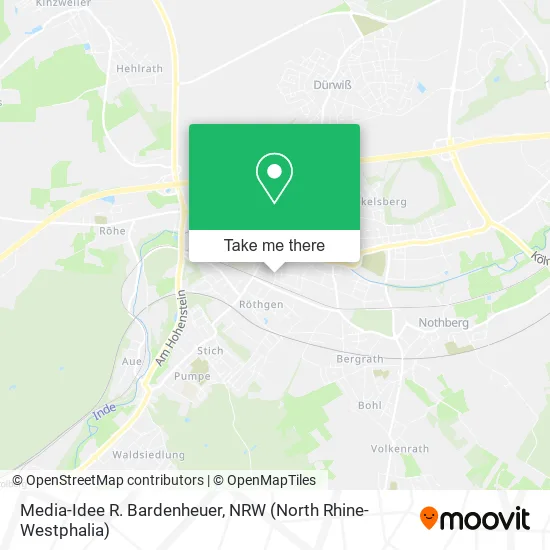 Карта Media-Idee R. Bardenheuer