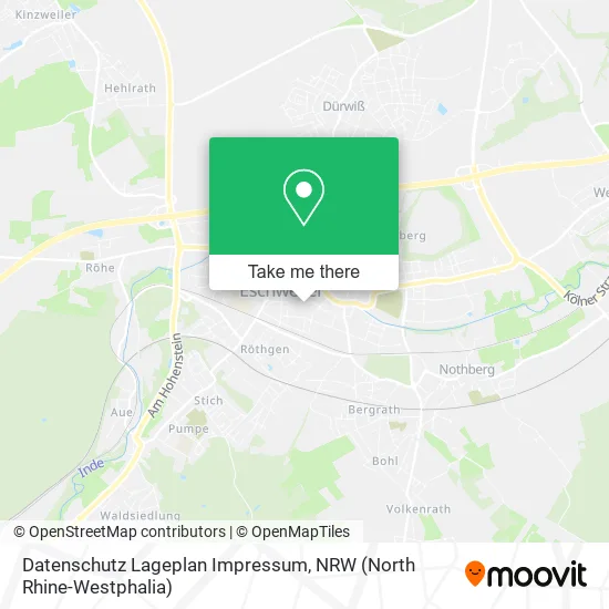 Карта Datenschutz Lageplan Impressum