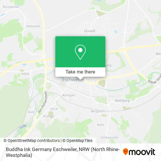 Карта Buddha Ink Germany Eschweiler