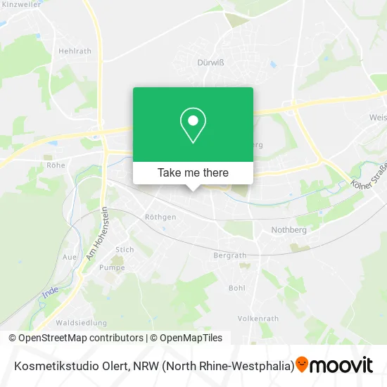 Карта Kosmetikstudio Olert