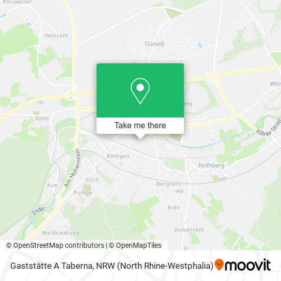 Карта Gaststätte A Taberna