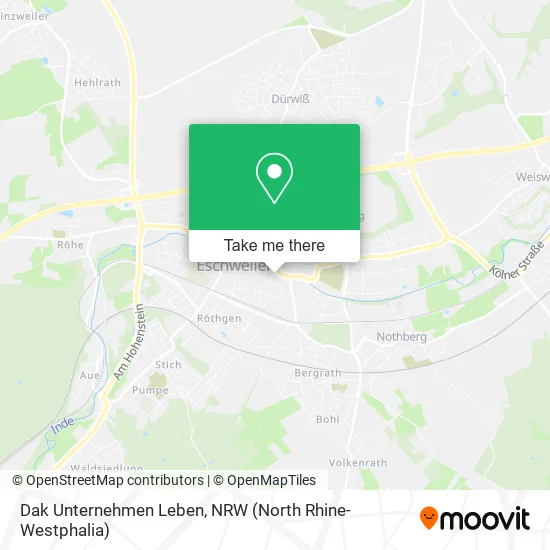 Dak Unternehmen Leben map