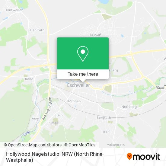 Карта Hollywood Nagelstudio