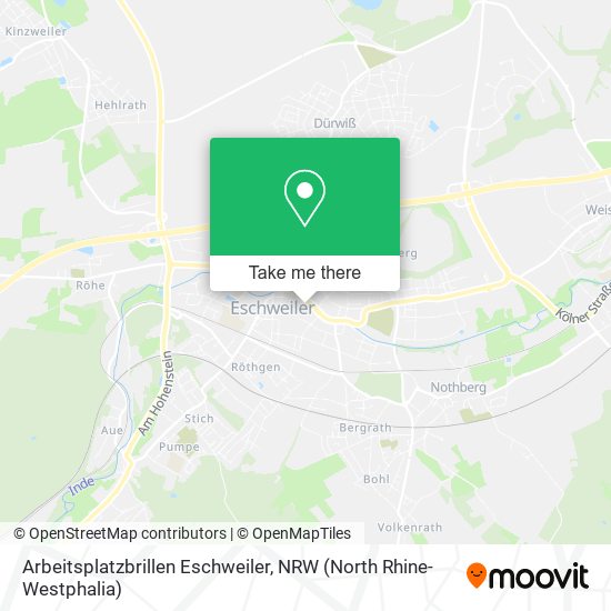 Arbeitsplatzbrillen Eschweiler map