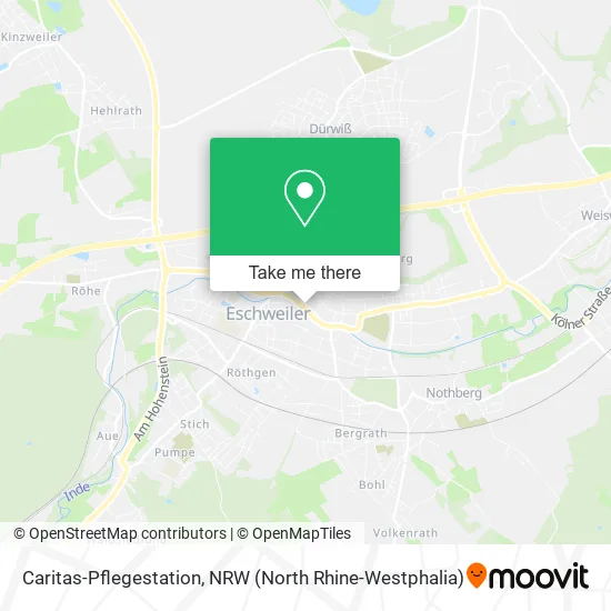 Карта Caritas-Pflegestation