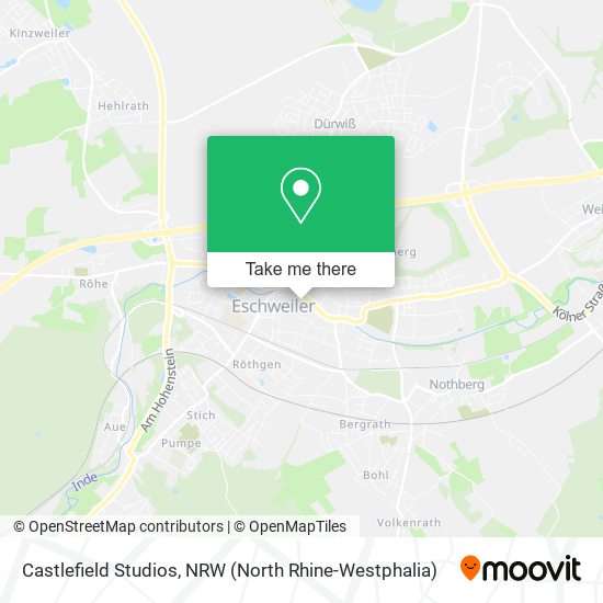 Castlefield Studios map
