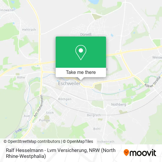 Карта Ralf Hesselmann - Lvm Versicherung