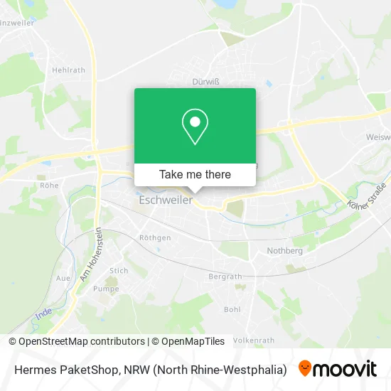 Карта Hermes PaketShop