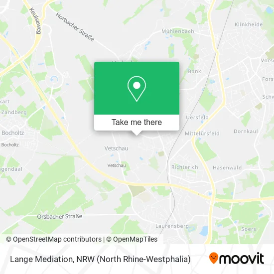 Карта Lange Mediation