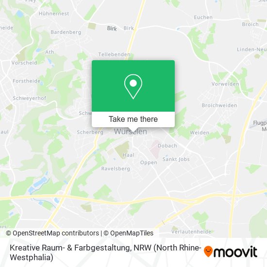 Kreative Raum- & Farbgestaltung map