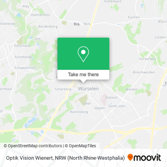 Optik Vision Wienert map