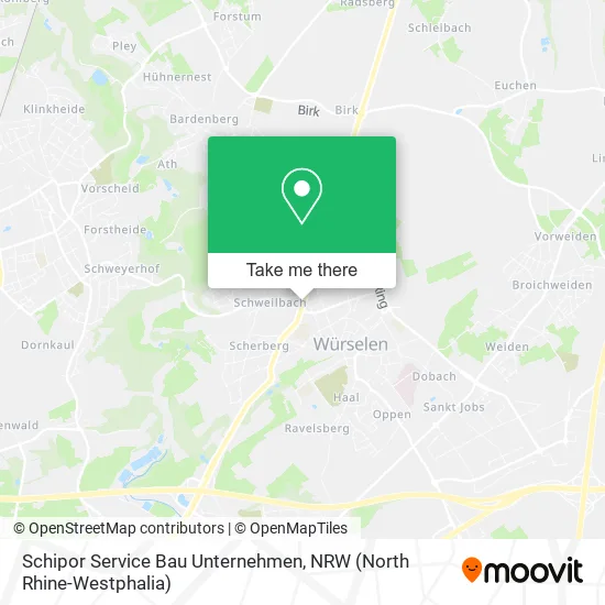 Карта Schipor Service Bau Unternehmen