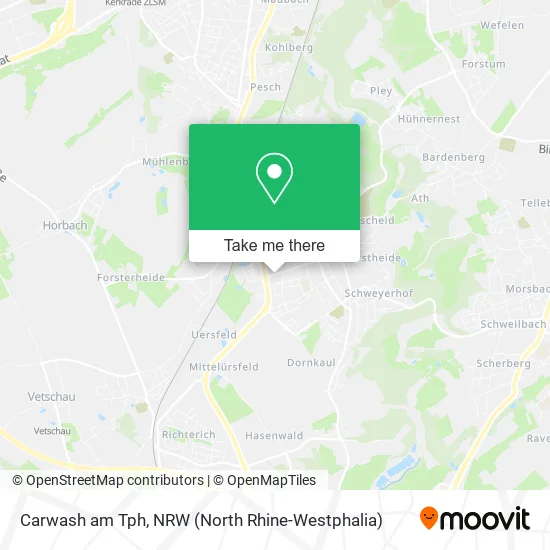 Карта Carwash am Tph