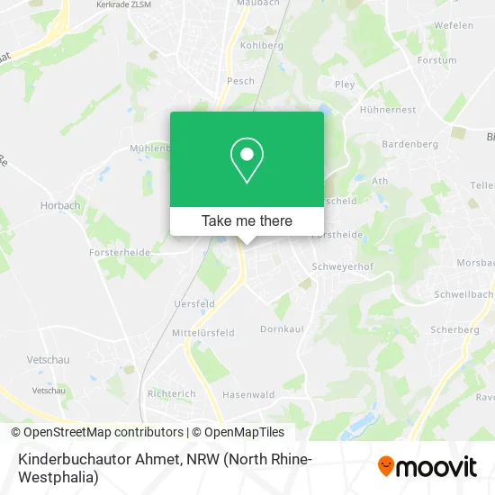 Kinderbuchautor Ahmet map