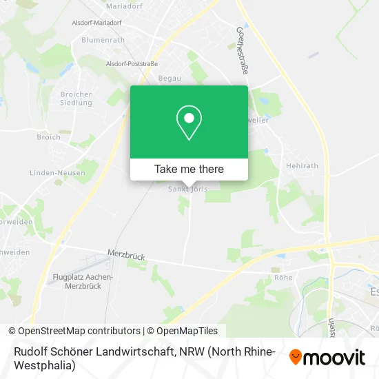 Rudolf Schöner Landwirtschaft map