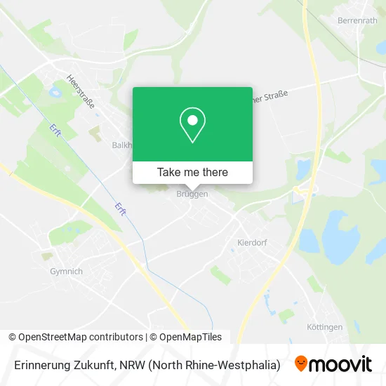 Карта Erinnerung Zukunft