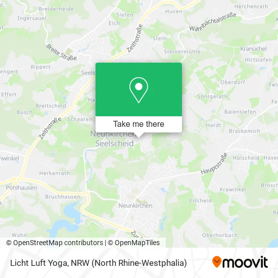 Licht Luft Yoga map