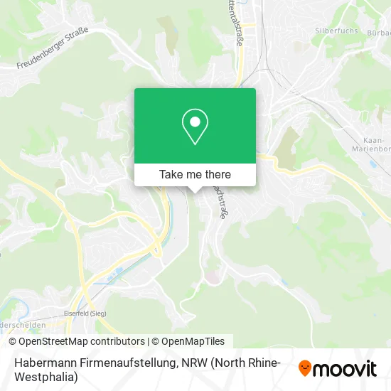 Карта Habermann Firmenaufstellung