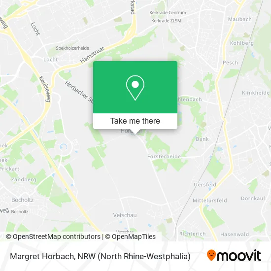 Карта Margret Horbach