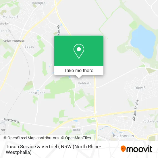 Карта Tosch Service & Vertrieb
