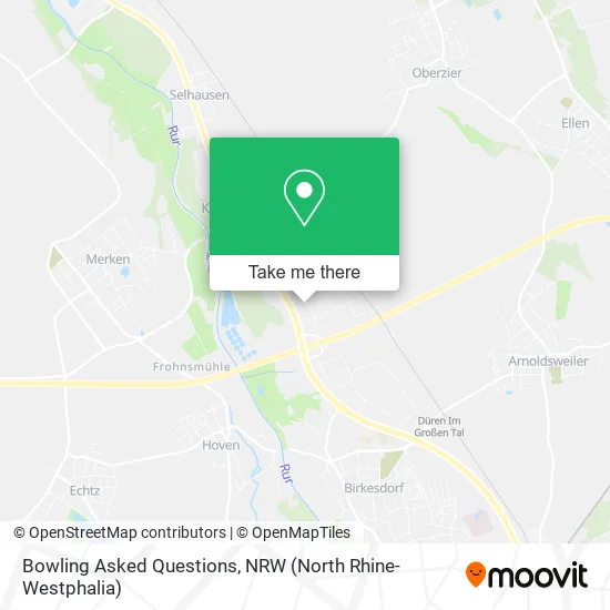 Карта Bowling Asked Questions