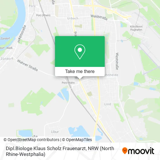 Карта Dipl.Biologe Klaus Scholz Frauenarzt