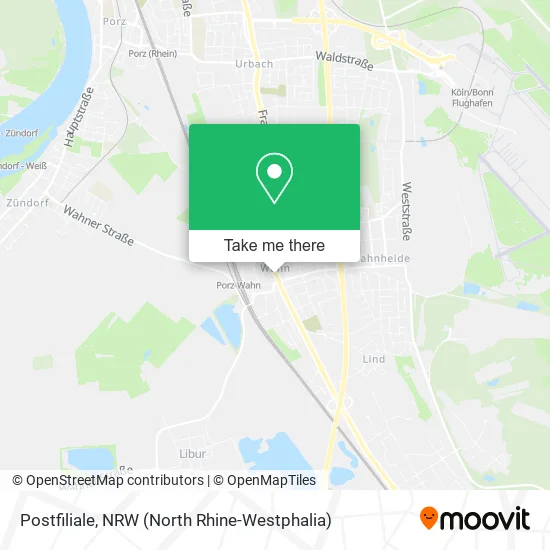 Карта Postfiliale