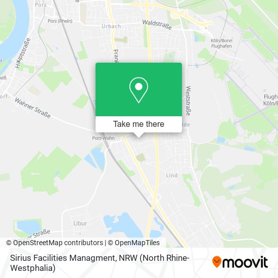 Sirius Facilities Managment map