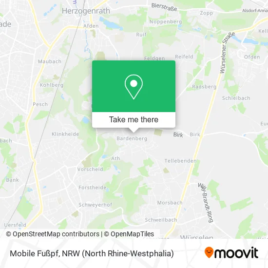Карта Mobile Fußpf
