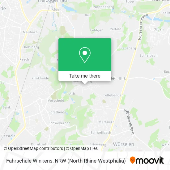 Карта Fahrschule Winkens