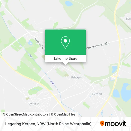 Карта Hegering Kerpen