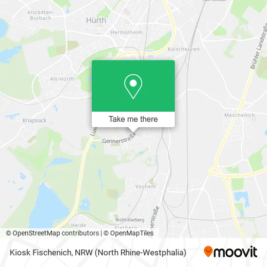 Kiosk Fischenich map