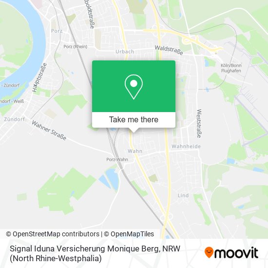 Карта Signal Iduna Versicherung Monique Berg