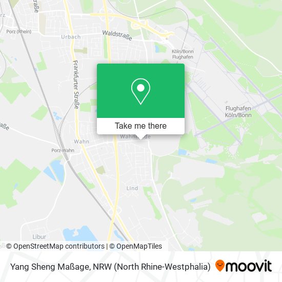 Yang Sheng Maßage map