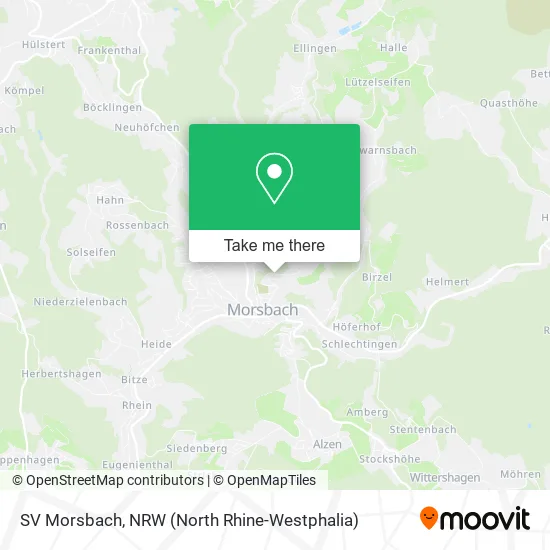 SV Morsbach map