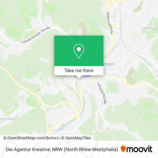 Карта Die Agentur Kreative