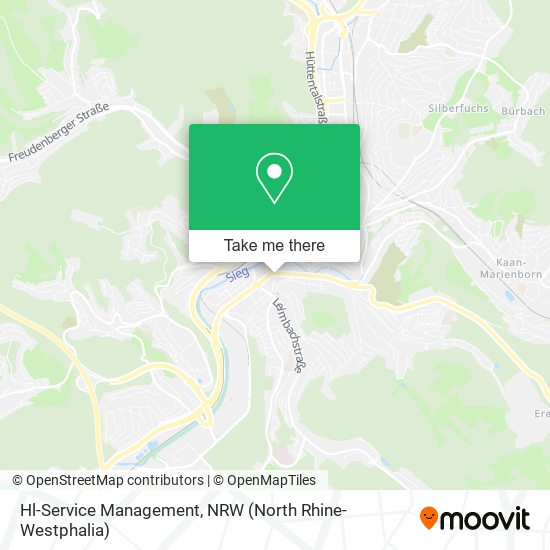 Hl-Service Management map