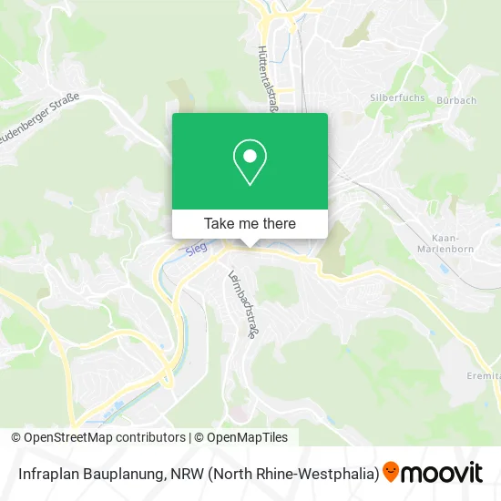 Карта Infraplan Bauplanung