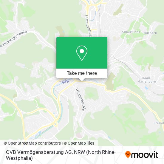 OVB Vermögensberatung AG map