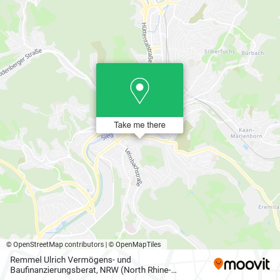 Remmel Ulrich Vermögens- und Baufinanzierungsberat map