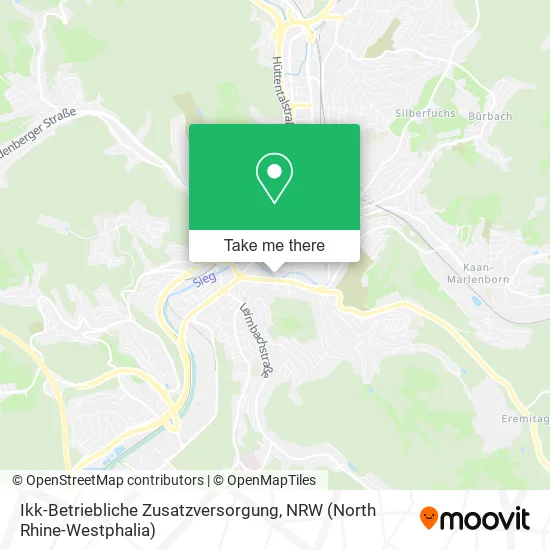 Карта Ikk-Betriebliche Zusatzversorgung