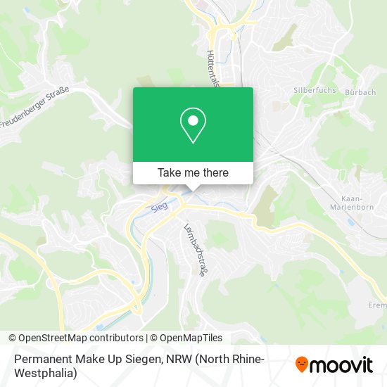 Permanent Make Up Siegen map
