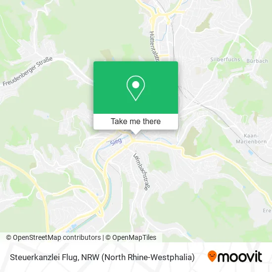 Карта Steuerkanzlei Flug