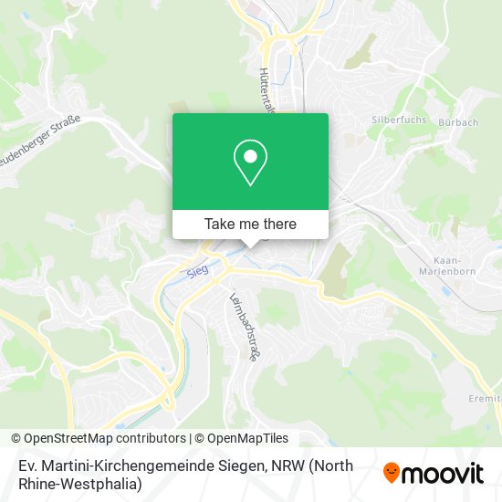 Ev. Martini-Kirchengemeinde Siegen map