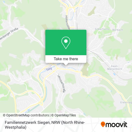 Familiennetzwerk Siegen map