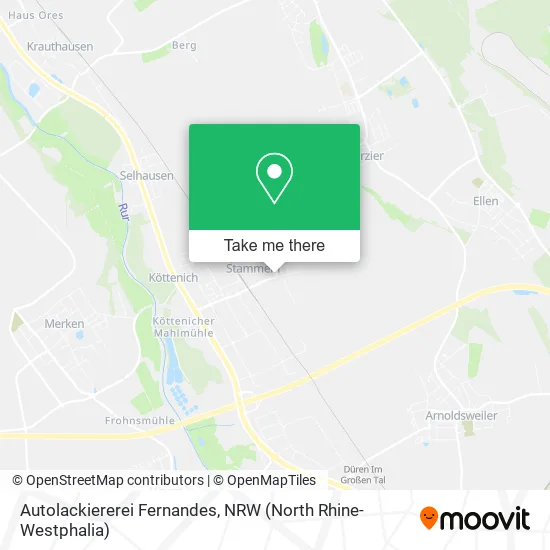 Карта Autolackiererei Fernandes