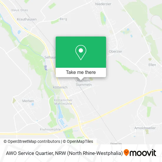 Карта AWO Service Quartier
