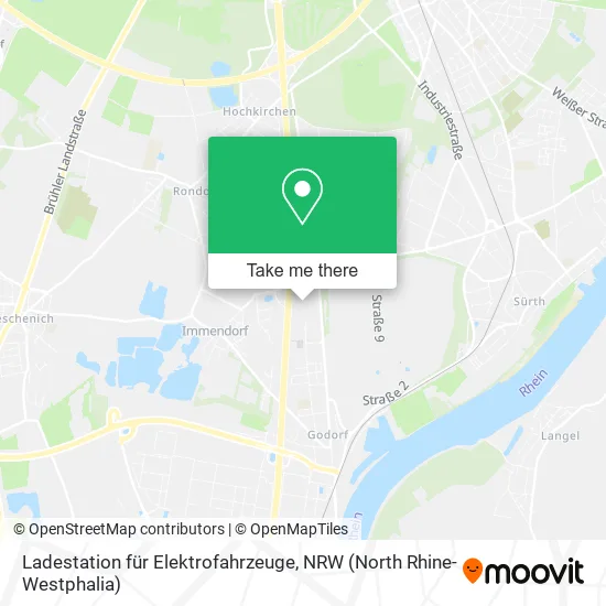 Ladestation für Elektrofahrzeuge map