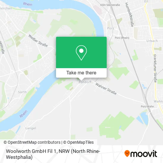 Карта Woolworth GmbH Fil 1