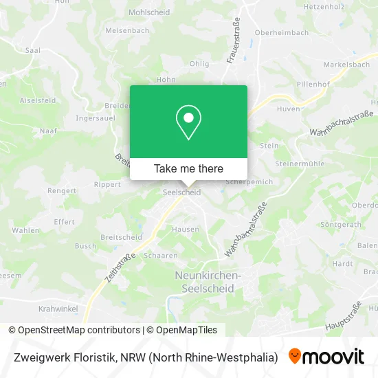 Карта Zweigwerk Floristik